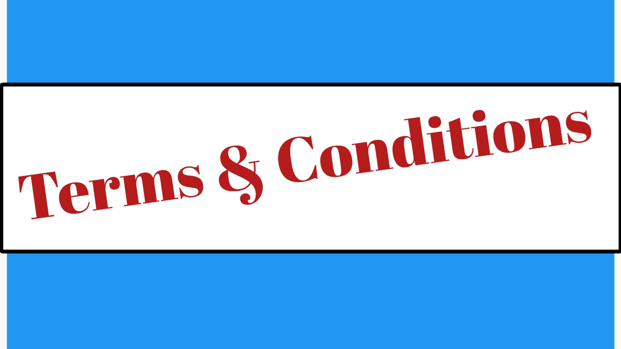 Terms and Conditions - Rules for Website Use