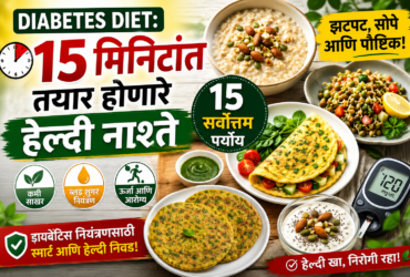 High Blood Sugar साठी 15 मिनिटांत तयार होणारे 15 सर्वोत्तम नाश्ते