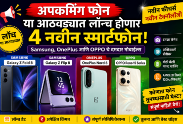 Upcoming Smartphones या आठवड्यात बाजारात येणार 4 दमदार मोबाइल्स